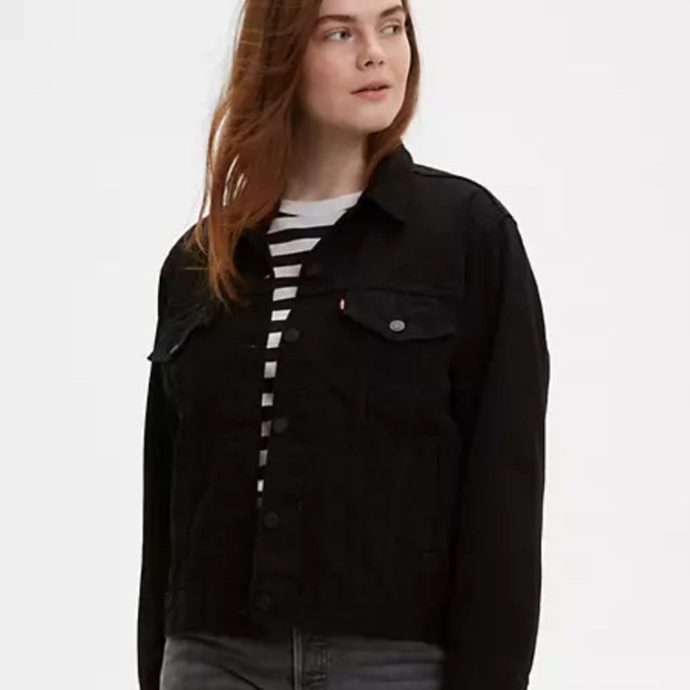 Levi’s Black Denim Jean Jacket